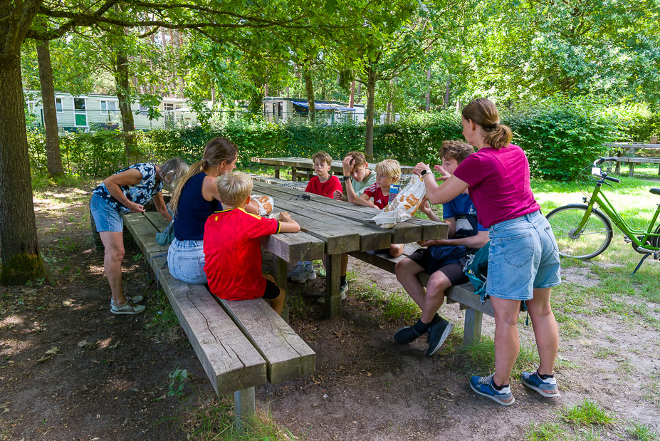 Fietsen door de heide
