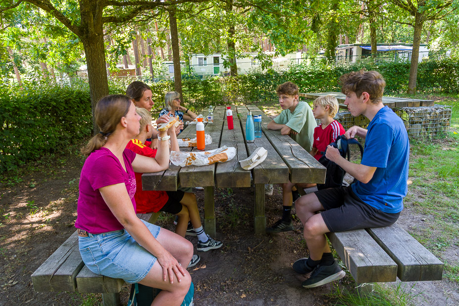 Fietsen door de heide